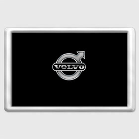 Магнит 45*70 с принтом Volvo в Екатеринбурге, Пластик | Размер: 78*52 мм; Размер печати: 70*45 | brand | car | logo | sweden | volvo | автомобиль | вольво | логотип | марка | швеция