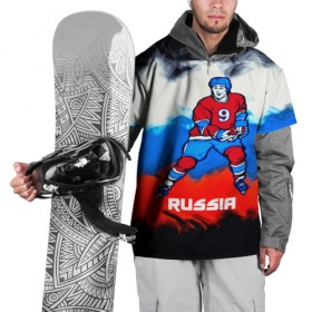 Накидка на куртку 3D с принтом Hockey в Екатеринбурге, 100% полиэстер |  | 