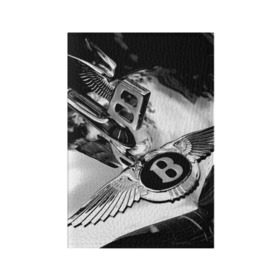 Обложка для паспорта матовая кожа с принтом Bentley в Екатеринбурге, натуральная матовая кожа | размер 19,3 х 13,7 см; прозрачные пластиковые крепления | bentley | brand | britain | car | elite | expensive | limited | logo | mtorz | автомобиль | британия | бэнтли | дорогой | лимитед | логотип | марка | мторз | элитный
