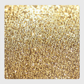 Магнитный плакат 3Х3 с принтом Золото в Екатеринбурге, Полимерный материал с магнитным слоем | 9 деталей размером 9*9 см | пайетки | текстура | чешуя