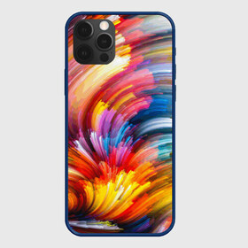 Чехол для iPhone 12 Pro Max с принтом Яркие краски в Екатеринбурге, Силикон |  | Тематика изображения на принте: 2017 | классно | красиво | мазки | радуга | фестиваль красок | холи | яркие краски