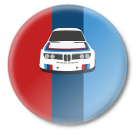 Значок с принтом Colors в Екатеринбурге,  металл | круглая форма, металлическая застежка в виде булавки | auto | bmw | авто | бмв | машина