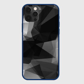 Чехол для iPhone 12 Pro с принтом Camo - Black & White (Чёрно-белый камуфляж) в Екатеринбурге, силикон | область печати: задняя сторона чехла, без боковых панелей | Тематика изображения на принте: 0x000000123 | camo | камуфляж | чёрно белый