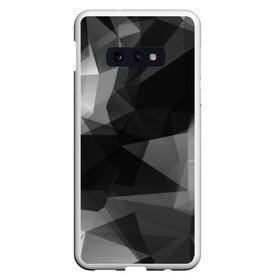 Чехол для Samsung S10E с принтом Camo - Black & White (Чёрно-белый камуфляж) в Екатеринбурге, Силикон | Область печати: задняя сторона чехла, без боковых панелей | Тематика изображения на принте: 0x000000123 | camo | камуфляж | чёрно белый