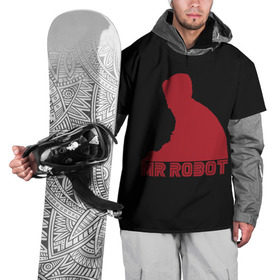 Накидка на куртку 3D с принтом Mr Robot в Екатеринбурге, 100% полиэстер |  | mister | robot | мистер робот