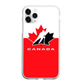 Чехол для iPhone 11 Pro Max матовый с принтом TEAM CANADA в Екатеринбурге, Силикон |  | 2017 | canada | hochey | team | teamcanada | канада | мира | россия | хоккей | чемпионат | чм2017