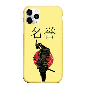 Чехол для iPhone 11 Pro матовый с принтом Японский самурай (честь) в Екатеринбурге, Силикон |  | meiyo | самурай | япония