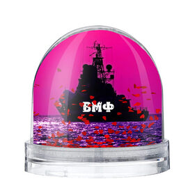 Водяной шар с принтом ВМФ в Екатеринбурге, Пластик | Изображение внутри шара печатается на глянцевой фотобумаге с двух сторон | 3d | blue | брызги | вмф | вода | военный | волны | исторический | капли | корабль | лето | море | моряк | океан | природа | фрегат | шторм