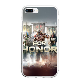 Чехол для iPhone 7Plus/8 Plus матовый с принтом For honor 4 в Екатеринбурге, Силикон | Область печати: задняя сторона чехла, без боковых панелей | for honor | honor | samurai | templar | viking | vikings | викинг | крестоносец | самурай | тамплиер