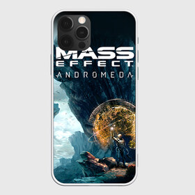 Чехол для iPhone 12 Pro Max с принтом ME Andromeda 2 в Екатеринбурге, Силикон |  | andromeda | effect | андромеда | массб эффект | эфект
