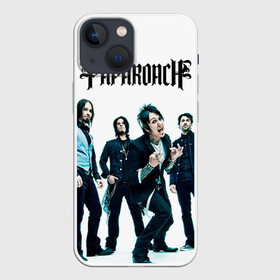 Чехол для iPhone 13 mini с принтом Paparoach 5 в Екатеринбурге,  |  | papa | papa roach | roach | альтернативный | группа | джекоби шэддикс | джерри хортон | метал | ню | нюметал | палермо | папа | папароач | папароч | роач | рок | роч | рэп | хард | хардрок | эсперанс