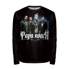 Мужской лонгслив 3D с принтом Paparoach 10 в Екатеринбурге, 100% полиэстер | длинные рукава, круглый вырез горловины, полуприлегающий силуэт | Тематика изображения на принте: papa | papa roach | roach | альтернативный | группа | джекоби шэддикс | джерри хортон | метал | ню | нюметал | палермо | папа | папароач | папароч | роач | рок | роч | рэп | хард | хардрок | эсперанс