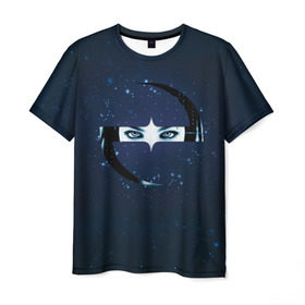 Мужская футболка 3D с принтом Evanescence 4 в Екатеринбурге, 100% полиэфир | прямой крой, круглый вырез горловины, длина до линии бедер | evanescence | fallen | the open door | джен маджура | иванесенс | тим маккорд | трой маклоухорн | уилл хант | эванесенс | эми ли