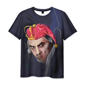 Мужская футболка 3D с принтом Горшенёв в Екатеринбурге, 100% полиэфир | прямой крой, круглый вырез горловины, длина до линии бедер | горшек | горшок | киш | король и шут