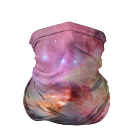 Бандана-труба 3D с принтом Светящаяся туманность в Екатеринбурге, 100% полиэстер, ткань с особыми свойствами — Activecool | плотность 150‒180 г/м2; хорошо тянется, но сохраняет форму | m 42 | вселенная | галактика | звезды | космос | свет | туманность ориона | цвет