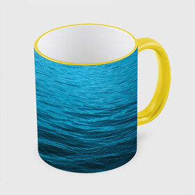 Кружка 3D с принтом Море в Екатеринбурге, керамика | ёмкость 330 мл | Тематика изображения на принте: sea | вода | волны | глубина | дайвинг | лето | океан | отдых | отпуск | пляж | солнце