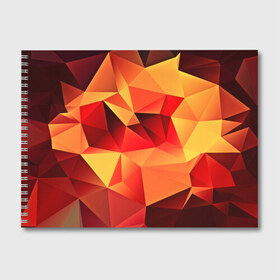Альбом для рисования с принтом Abstraction color в Екатеринбурге, 100% бумага
 | матовая бумага, плотность 200 мг. | 3d | abstraction | абстракция | геометрия | грани | изгиб | линии | полигоны | полосы | розовый | сочетания | текстура | треугольники