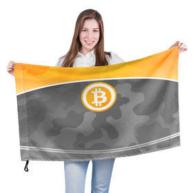 Флаг 3D с принтом Black Milk Bitcoin - Биткоин в Екатеринбурге, 100% полиэстер | плотность ткани — 95 г/м2, размер — 67 х 109 см. Принт наносится с одной стороны | bitcoin | black milk | ethereum | etherium | litecoin | биткоин | крипта | крипто | криптовалюта | лайткоин | майнер | майнинг | эфир