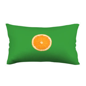 Подушка 3D антистресс с принтом Низкополигональный апельсин в Екатеринбурге, наволочка — 100% полиэстер, наполнитель — вспененный полистирол | состоит из подушки и наволочки на молнии | Тематика изображения на принте: lowpoly | polygonal | апельсин | зеленый | оранджевый | полигон | полигональный | полигоны | яркий