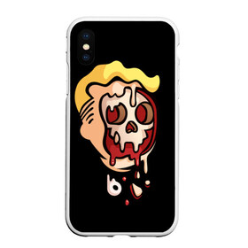 Чехол для iPhone XS Max матовый с принтом Vault boy - kamikaze в Екатеринбурге, Силикон | Область печати: задняя сторона чехла, без боковых панелей | fallout | игры