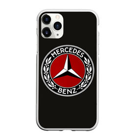 Чехол для iPhone 11 Pro матовый с принтом Mercedes-Benz в Екатеринбурге, Силикон |  | car | germany | logo | make | mercedes benz | автомобиль | германия | логотип | марка | мерседес бенц