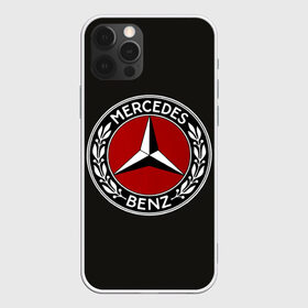 Чехол для iPhone 12 Pro Max с принтом Mercedes-Benz в Екатеринбурге, Силикон |  | car | germany | logo | make | mercedes benz | автомобиль | германия | логотип | марка | мерседес бенц