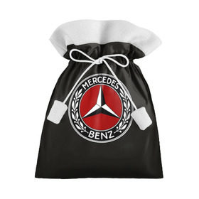 Подарочный 3D мешок с принтом Mercedes-Benz в Екатеринбурге, 100% полиэстер | Размер: 29*39 см | car | germany | logo | make | mercedes benz | автомобиль | германия | логотип | марка | мерседес бенц