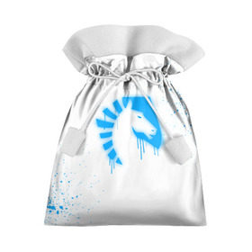 Подарочный 3D мешок с принтом cs:go - Liquid team (White collection) в Екатеринбурге, 100% полиэстер | Размер: 29*39 см | Тематика изображения на принте: 0x000000123 | cs go | liquid | white | кс го | ликвид
