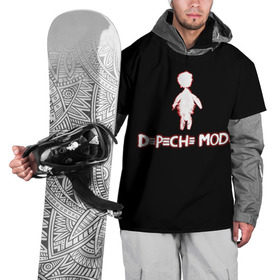 Накидка на куртку 3D с принтом DM: Playing the angel в Екатеринбурге, 100% полиэстер |  | depeche mode