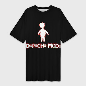 Платье-футболка 3D с принтом DM: Playing the angel в Екатеринбурге,  |  | depeche mode