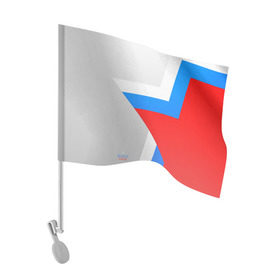 Флаг для автомобиля с принтом Звезда России в Екатеринбурге, 100% полиэстер | Размер: 30*21 см | flag | russia | russian | star | ussr | звезда | камуфляж | милитари | мода | патриотизм | россия | русский | спорт | ссср | стиль | флаг