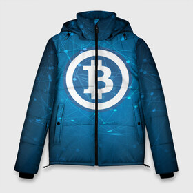 Мужская зимняя куртка 3D с принтом Bitcoin Blue - Биткоин в Екатеринбурге, верх — 100% полиэстер; подкладка — 100% полиэстер; утеплитель — 100% полиэстер | длина ниже бедра, свободный силуэт Оверсайз. Есть воротник-стойка, отстегивающийся капюшон и ветрозащитная планка. 

Боковые карманы с листочкой на кнопках и внутренний карман на молнии. | bitcoin | ethereum | litecoin | биткоин | интернет | крипта | криптовалюта | лайткоин | майнинг | технологии | эфир