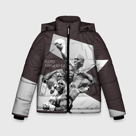Зимняя куртка для мальчиков 3D с принтом Мейвезер Флойд 14 в Екатеринбурге, ткань верха — 100% полиэстер; подклад — 100% полиэстер, утеплитель — 100% полиэстер | длина ниже бедра, удлиненная спинка, воротник стойка и отстегивающийся капюшон. Есть боковые карманы с листочкой на кнопках, утяжки по низу изделия и внутренний карман на молнии. 

Предусмотрены светоотражающий принт на спинке, радужный светоотражающий элемент на пуллере молнии и на резинке для утяжки | floyd mayweather | floyd sinclair | ibf | wba | wbc | wbo | бокс. | мейвезер флойд | флойд синклер