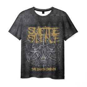 Мужская футболка 3D с принтом Suicide Silence 7 в Екатеринбурге, 100% полиэфир | прямой крой, круглый вырез горловины, длина до линии бедер | suicide silence | суисайд сайленс