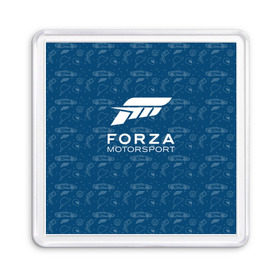 Магнит 55*55 с принтом Forza Motorsport в Екатеринбурге, Пластик | Размер: 65*65 мм; Размер печати: 55*55 мм | Тематика изображения на принте: car | crew | dirt | flatout | grid | need | nfs | race | speed | гонки | машина | скорость