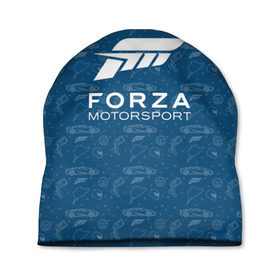 Шапка 3D с принтом Forza Motorsport в Екатеринбурге, 100% полиэстер | универсальный размер, печать по всей поверхности изделия | car | crew | dirt | flatout | grid | need | nfs | race | speed | гонки | машина | скорость