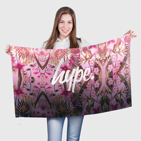 Флаг 3D с принтом Hype Flowers в Екатеринбурге, 100% полиэстер | плотность ткани — 95 г/м2, размер — 67 х 109 см. Принт наносится с одной стороны | fashion | glamour | hawaii | hype | style | tropic | вечеринка | гаваи | гламур | джунгли | клуб | мода | немножечко | пальмы | пафос | стиль | тренд | тропики | хайп | хайпанем | цветок | цветы