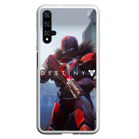 Чехол для Honor 20 с принтом Destiny в Екатеринбурге, Силикон | Область печати: задняя сторона чехла, без боковых панелей | Тематика изображения на принте: destiny | destiny 2 | space | дестени | космос