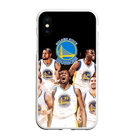 Чехол для iPhone XS Max матовый с принтом Golden State Warriors 5 в Екатеринбурге, Силикон | Область печати: задняя сторона чехла, без боковых панелей | draymond green | golden state warriors | klay thompson | nba | stephen curry | голден стэйт уорриорз | дрэймонд грин | клей томпсон | стефен карри