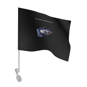 Флаг для автомобиля с принтом Ford Mustang GT 2 в Екатеринбурге, 100% полиэстер | Размер: 30*21 см | cobra | ford | gt | mustang | shelby
