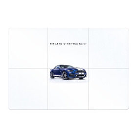 Магнитный плакат 3Х2 с принтом Ford Mustang GT 3 в Екатеринбурге, Полимерный материал с магнитным слоем | 6 деталей размером 9*9 см | Тематика изображения на принте: ford | gt | mustang | shelby | мустанг | форд | шэлби