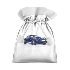 Подарочный 3D мешок с принтом Ford Mustang GT 3 в Екатеринбурге, 100% полиэстер | Размер: 29*39 см | Тематика изображения на принте: ford | gt | mustang | shelby | мустанг | форд | шэлби