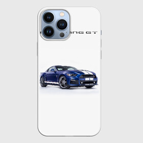 Чехол для iPhone 13 Pro Max с принтом Ford Mustang GT 3 в Екатеринбурге,  |  | ford | gt | mustang | shelby | мустанг | форд | шэлби