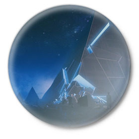 Значок с принтом Imagine Dragons в Екатеринбурге,  металл | круглая форма, металлическая застежка в виде булавки | rock | имэджн драгонз | рок