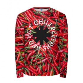 Мужской лонгслив 3D с принтом Red Hot Chili Peppers в Екатеринбурге, 100% полиэстер | длинные рукава, круглый вырез горловины, полуприлегающий силуэт | red hot chili peppers | rock | рок