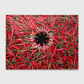 Обложка для студенческого билета с принтом Red Hot Chili Peppers в Екатеринбурге, натуральная кожа | Размер: 11*8 см; Печать на всей внешней стороне | red hot chili peppers | rock | рок