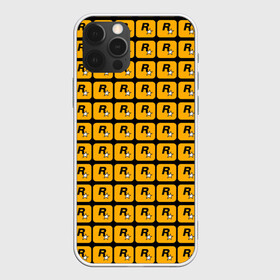 Чехол для iPhone 12 Pro с принтом Rockstar в Екатеринбурге, силикон | область печати: задняя сторона чехла, без боковых панелей | auto | dead | grand | gta | red | redemption | theft | гта | рокстар