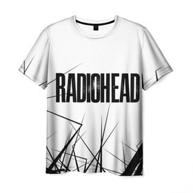 Мужская футболка 3D с принтом Radiohead 5 в Екатеринбурге, 100% полиэфир | прямой крой, круглый вырез горловины, длина до линии бедер | radiohead | радиохэд | том йорк
