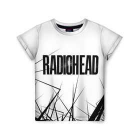 Детская футболка 3D с принтом Radiohead 5 в Екатеринбурге, 100% гипоаллергенный полиэфир | прямой крой, круглый вырез горловины, длина до линии бедер, чуть спущенное плечо, ткань немного тянется | Тематика изображения на принте: radiohead | радиохэд | том йорк