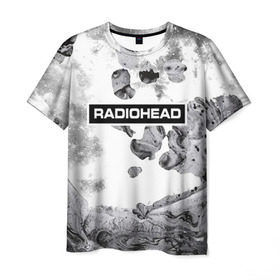 Мужская футболка 3D с принтом Radiohead 8 в Екатеринбурге, 100% полиэфир | прямой крой, круглый вырез горловины, длина до линии бедер | radiohead | радиохэд | том йорк